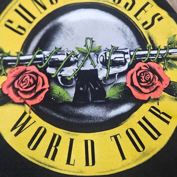 MJ Apparel Activewear Guns & Roses Black Rock Band Sweatshirt/Hoodie Women's M - Picture 14 of 16